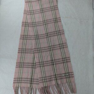 Burberry Cashmere Scarf Pink | Unisex | Classic Nova Check | Ready to Ship